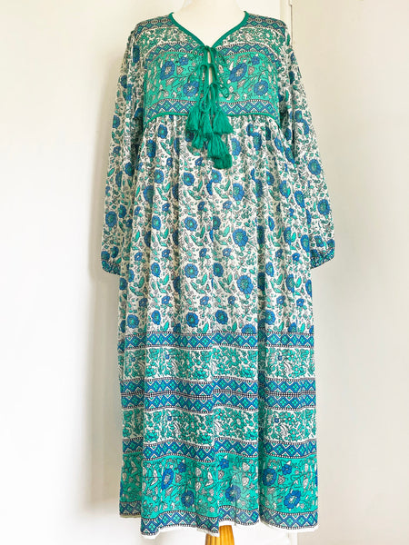 Chowchilla Vintage Indian GYPSET Dress • "Edie" • BACK IN STOCK