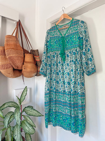 Chowchilla Vintage Indian GYPSET Dress • "Edie" • BACK IN STOCK