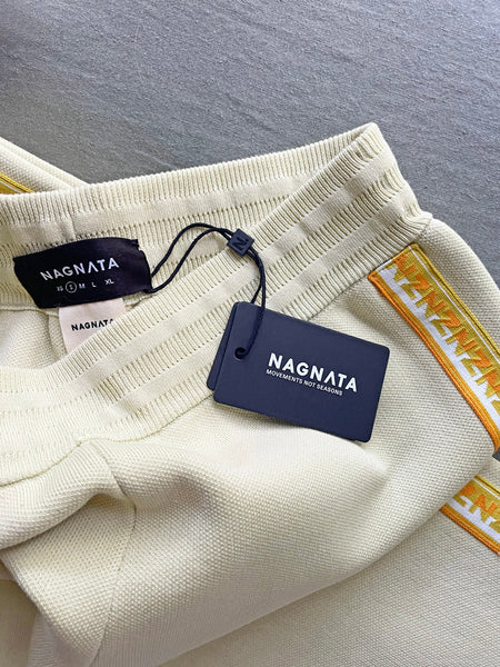 NAGNATA Symbol Track Pant • Pistachio (Small) • NEW WITH TAGS