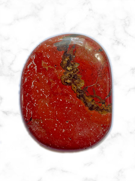 Palm Stone Crystal (Red Jasper) • NEW