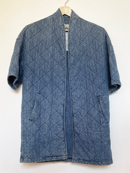 Current Elliot Denim Quilted Coat Jacket • (Size 2)