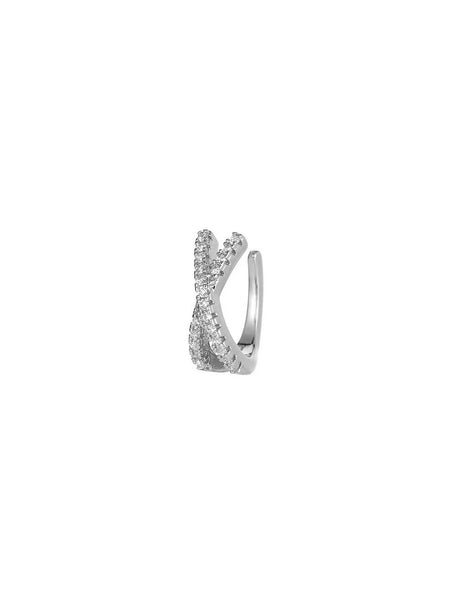 AURORA White Gold Diamond Ear Cuff (Single) • LAST ONE