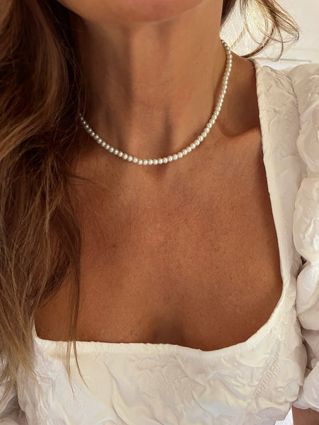 PEARLS OF PARADISE Choker (4mm) • NEW